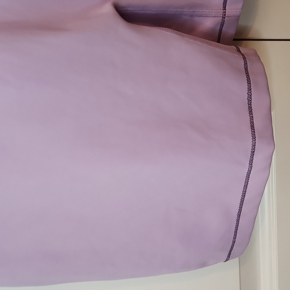 Nike Women's Lavender Athletic Bike Shorts Romper - Picture 6 of 13